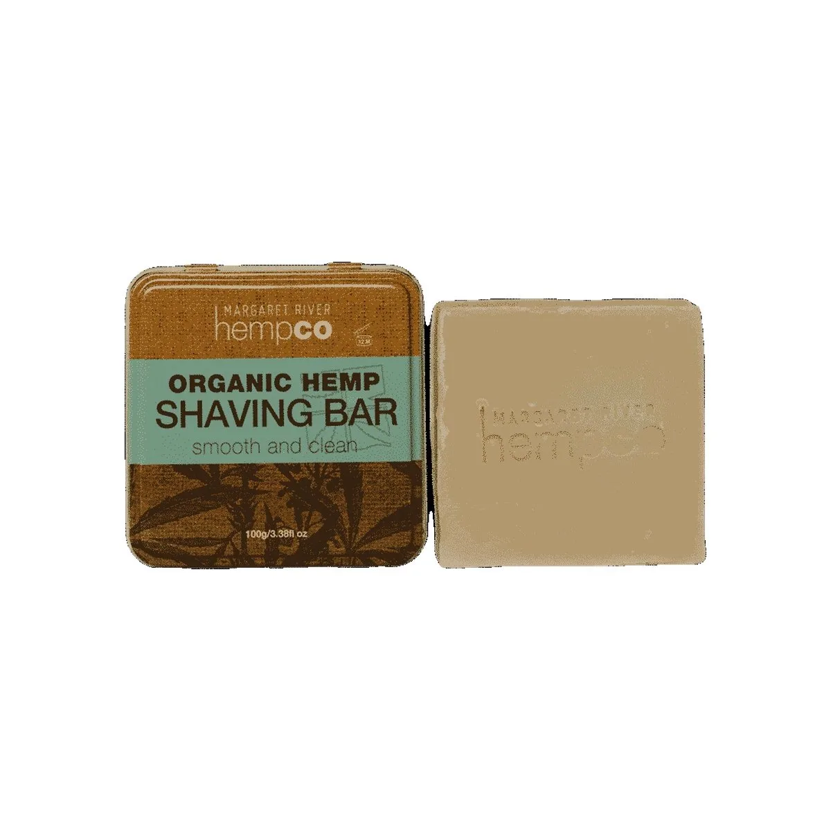 Margaret River Hemp Co - Organic Hemp Shaving Bar & Tin