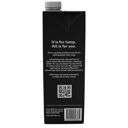h.alt - Barista Hemp Milk 1L - Image 5