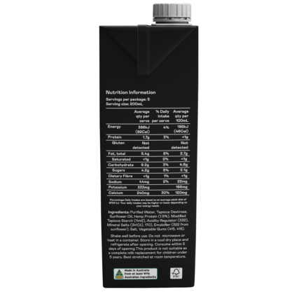 h.alt - Barista Hemp Milk 1L - Image 4