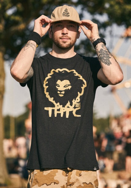 THTC - Gold Lion Hemp Tee - Image 2