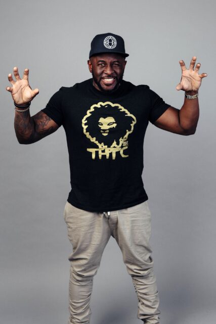 THTC - Gold Lion Hemp Tee - Image 4