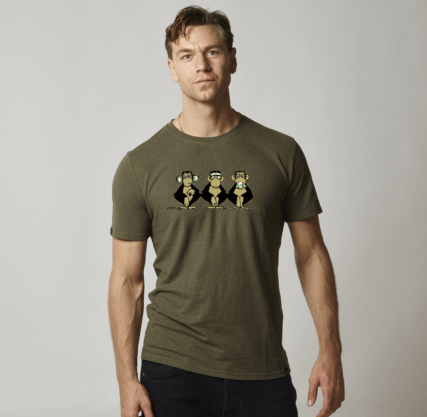 THTC - See No Evil Hemp Tee - Image 2