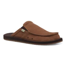 Sanuk Mens hemp slip-on