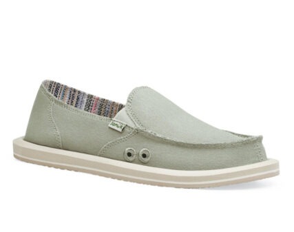 Sanuk - W Donna Hemp - Olive Grey