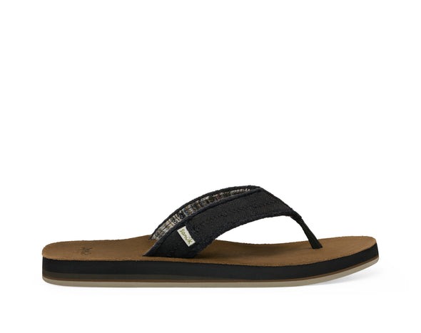 Sanuk - M Fraid Not St - Black