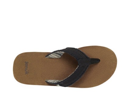 Sanuk - M Fraid Not St - Black - Image 3