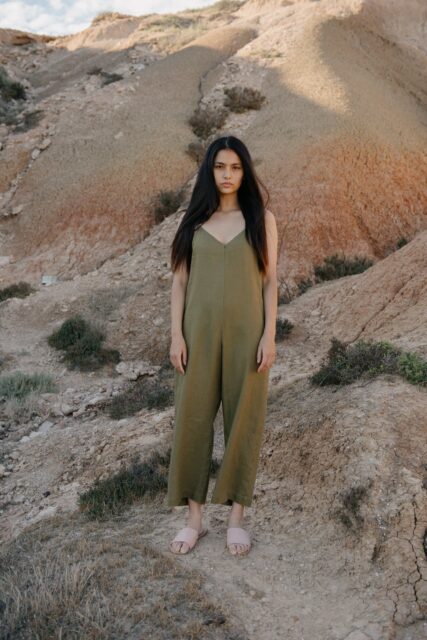 Hemp Clothing Australia - Hemp Cami Jumpsuit