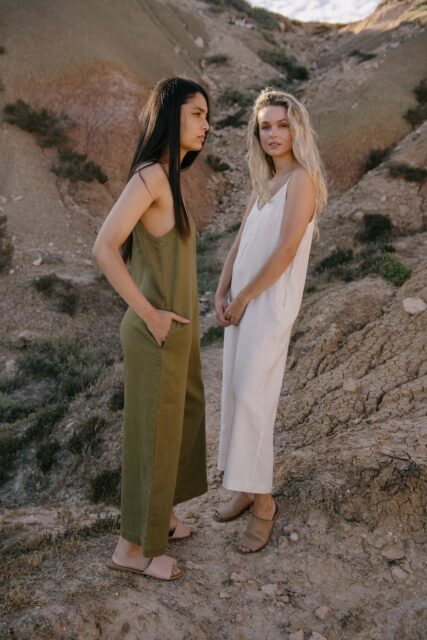 Hemp Clothing Australia - Hemp Cami Jumpsuit