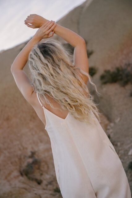 Hemp Clothing Australia - Hemp Cami Jumpsuit - Image 3
