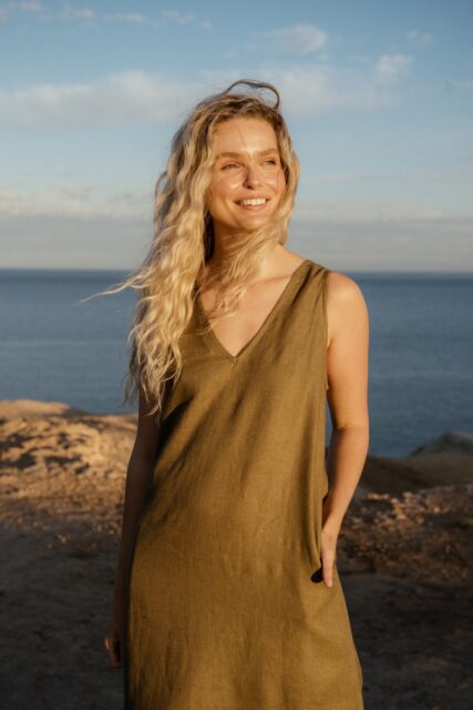 Hemp Clothing Australia - Hemp Maxi Dress - Image 7