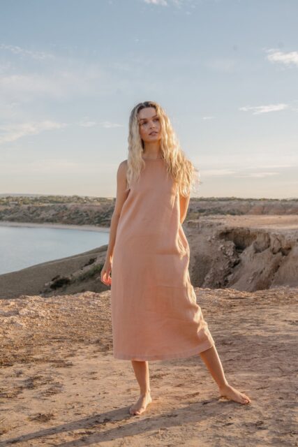 Hemp Clothing Australia - Hemp Maxi Dress - Image 5