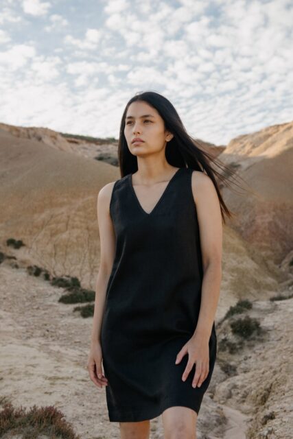 Hemp Clothing Australia - Hemp Mini Dress - Image 2