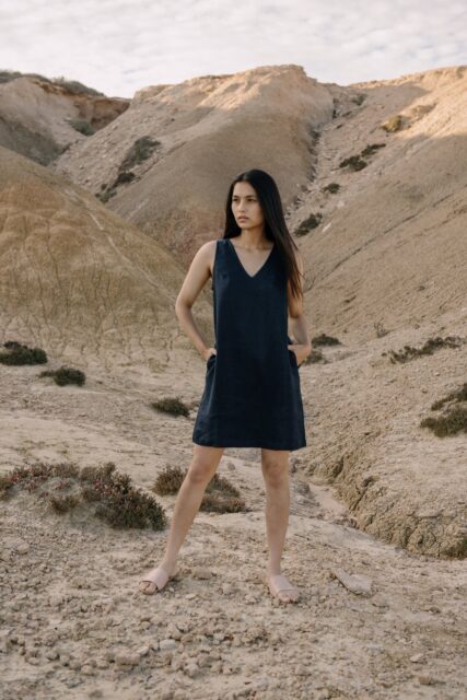 Hemp Clothing Australia - Hemp Mini Dress - Image 12