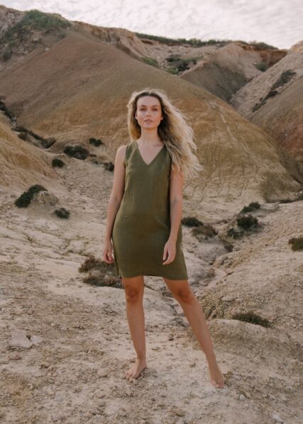 Hemp Clothing Australia - Hemp Mini Dress - Image 7