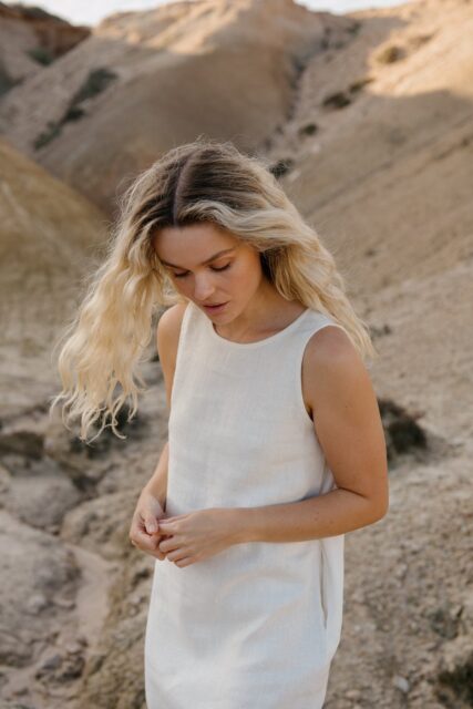 Hemp Clothing Australia - Hemp Mini Dress - Image 4