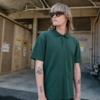 Hemp Clothing Australia - Men's Hemp Polo Tee