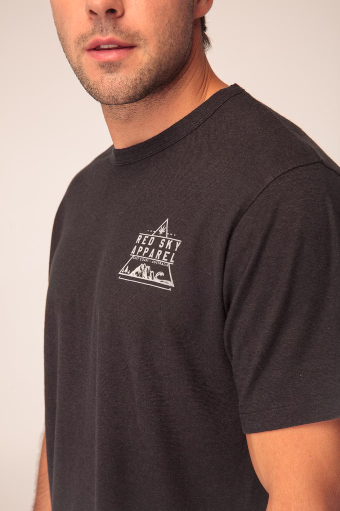 Red Sky Apparel - Highroad Hemp Tee - Image 3