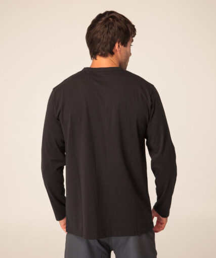 Red Sky Apparel - Zephyr Organic Cotton Long Sleeve Tee - Image 2