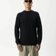 Essential - Hemp Retro Long Sleeve T- Shirt