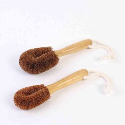 ECOMAX Hard Vege Brush With Handle