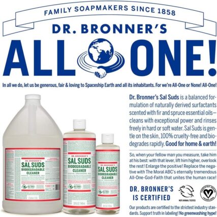 Dr Bronner's - Sal Suds Biodegradable Cleaner 946ml - Image 5