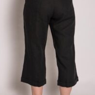 Braintree - Ladies 100% Hemp 3/4 Pants Black
