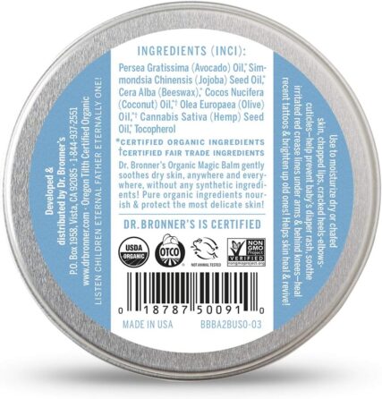 Dr Bronner's - Baby Unscented Magic Balm 57g - Image 2