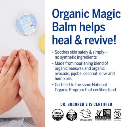 Dr Bronner's - Baby Unscented Magic Balm 57g - Image 5