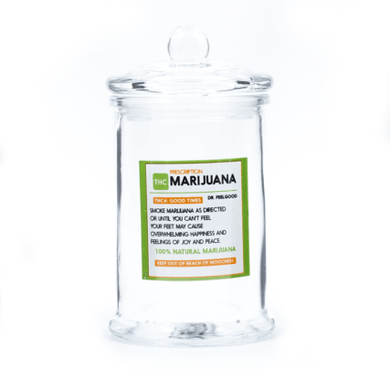Bad-Ass - Prescription Marijuana Stash Jar 370ml