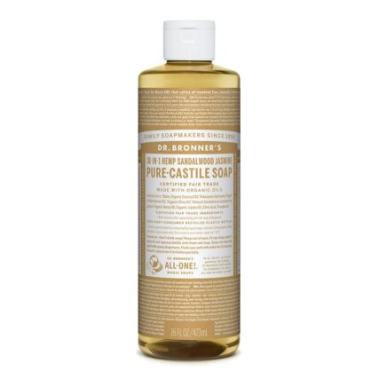 Dr Bronner's - Sandalwood & Jasmine Pure Castile Soap 473ml