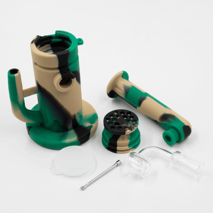 Planet X - Silicone Steel Dab Rig  Camo - Image 2