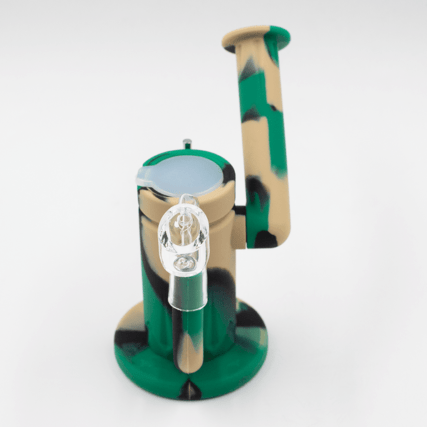 Planet X - Silicone Steel Dab Rig  Camo - Image 4