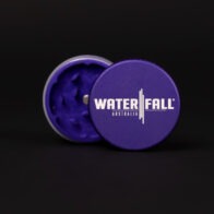 Waterfall - 2 Part Aluminium Grinder 40mm Matte Dark Blue