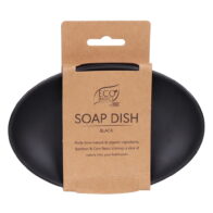 White Magic - Eco Basics Soap Dish Black 1pk