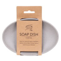 White Magic - Eco Basics Soap Dish Charcoal 1pk