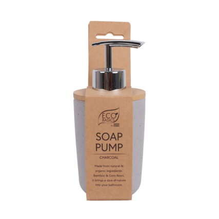 White Magic - Eco Basics Soap Pump Charcoal 1pk - Image 2