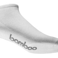 Bamboo Textiles - Ankle Ped Sport Socks White