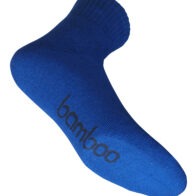 Bamboo Textiles - Sport Crew Socks Blue