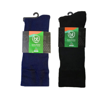 Bamboo Textiles - Aussie Bamboo Business Socks Black - Image 2