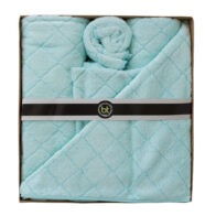 Bamboo Textiles - Large Towel Pack Aqua