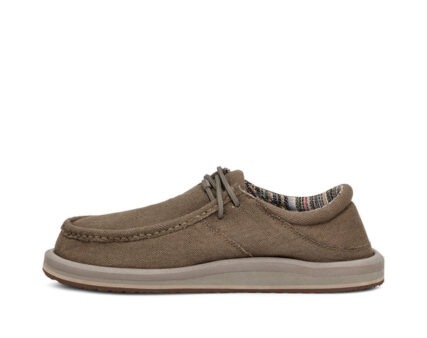 Sanuk - Mens Single Fin Hemp Surfers Brown - Image 4