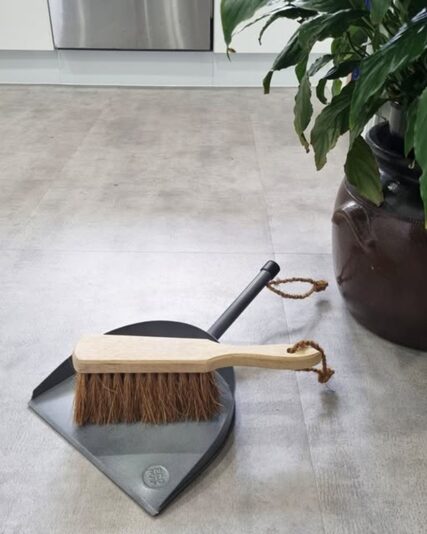ECOMAX Metal Dustpan Grey - Image 2