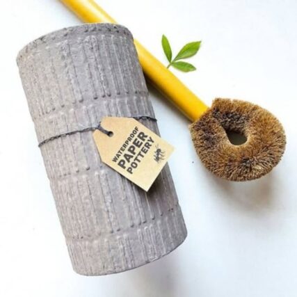 ECOMAX Toilet Brush Holder Concrete - Image 4