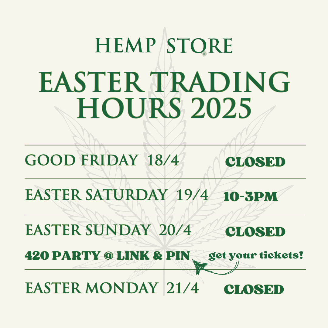 Easter 2025 Trading hours poster