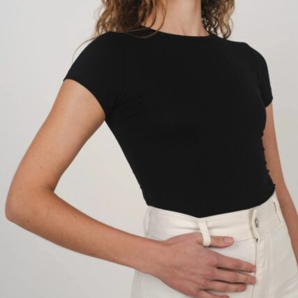 Hemp Clothing Australia - Womens Stretch Fitted Tee - Image 13