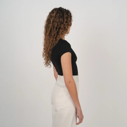 Hemp Clothing Australia - Womens Stretch Fitted Tee - Image 11
