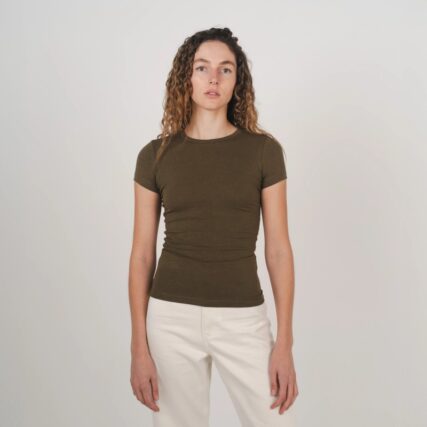 Hemp Clothing Australia - Womens Stretch Fitted Tee