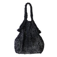 Fair Go Trading - Hemp String Knot Bag - Black