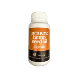 Margaret River Hemp Co - Hemp Seed Oil Capsules with Turmeric