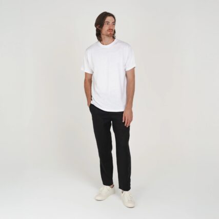 Hemp clothing Australia Heritage pants on male model